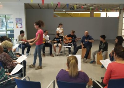 Acompanyament al projecte d’Orquestra de barri del Centre Cívic Sant Jordi del Prat